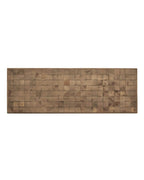 CABEZAL DE MADERA DE BLOQUES 145X60 CM