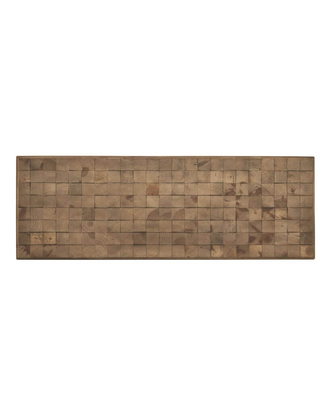 CABEZAL DE MADERA DE BLOQUES 145X60 CM