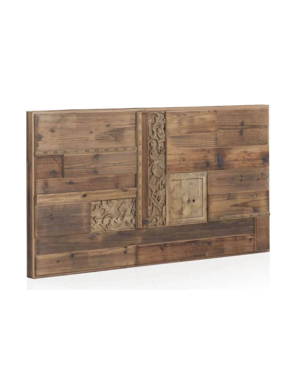 CABEZAL FRONTIS MADERA RECUPERADA NATURAL 110 X60