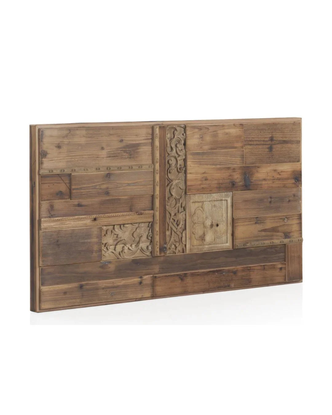 CABEZAL FRONTIS MADERA RECUPERADA NATURAL 110 X60