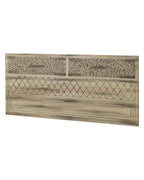 CABEZAL MADERA DE ALAMO COLOR NATURAL, 145X60 CM