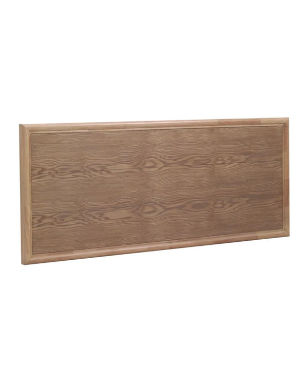 Capçal de fusta de freixe natural 145x60 cm
