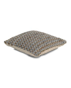 COJIN ALGODON-JUTE GRIS CLARO 45X45 CM