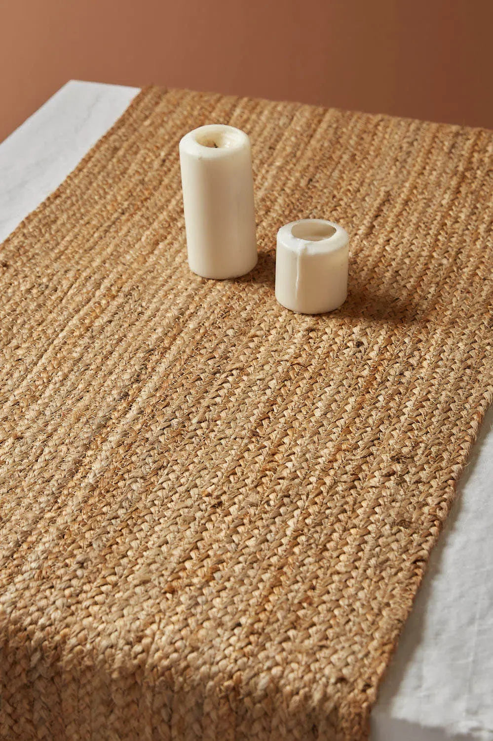 Camino de mesa de yute natural Ural