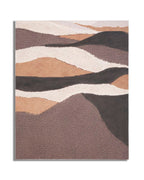 Cuadro abstracto multicolor sobre lienzo de 80 x 3,7 x 100 cm.