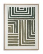 Cuadro sobre lienzo con marco 60x2,9x80 cm