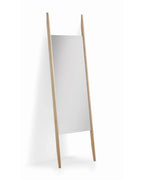 ESPEJO MURAL DE MADERA NATURAL