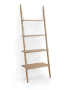 ESTANTERIA MURAL 4 BALDAS DE MADERA NATURAL