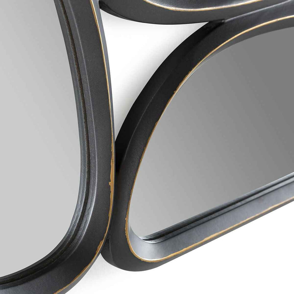 Espejo 89x2x61 Metal/espejo -- Gris
