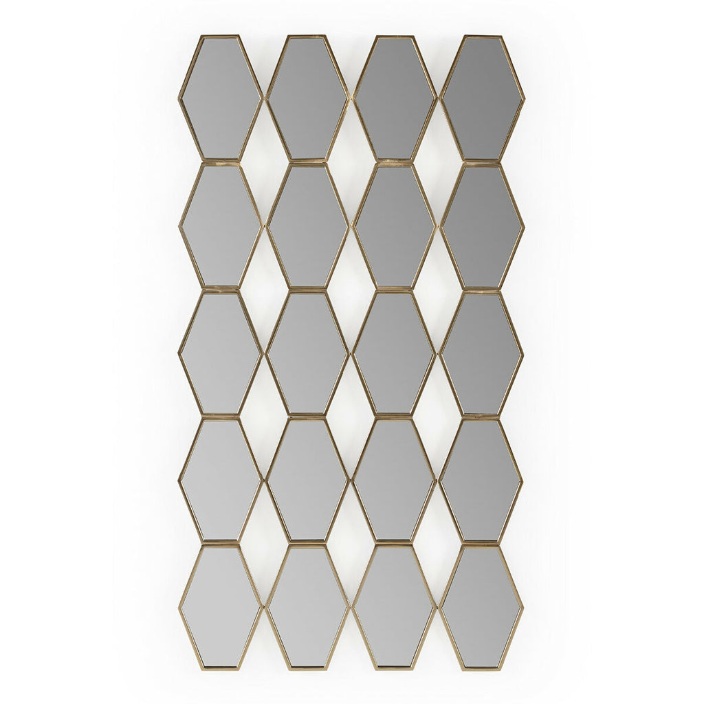 Espejo 73x2x133 Metal/espejo -- Dorado