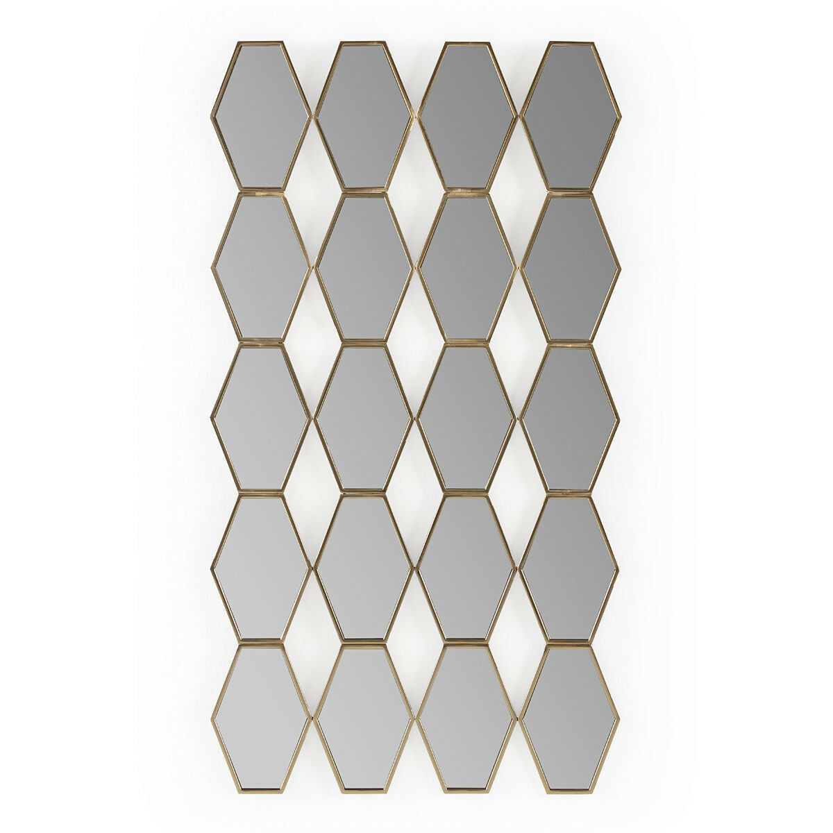 Espejo 73x2x133 Metal/espejo -- Dorado