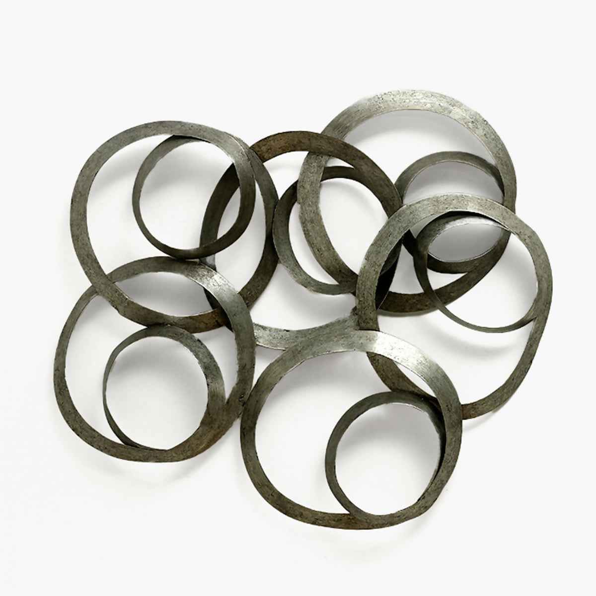 Escultura 99x14x98 aprox. Metal Plata