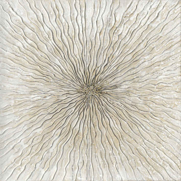 Quadre decoratiu d'ones 100x3x100 cm