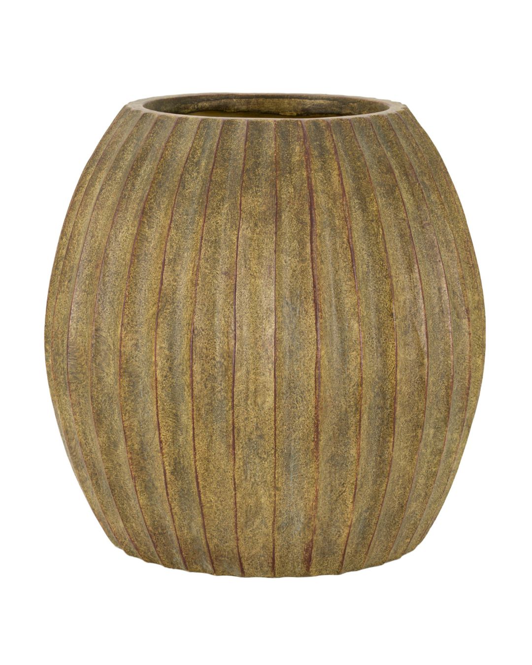 Jarrón de magnesio verde hueso de Mauro Ferretti