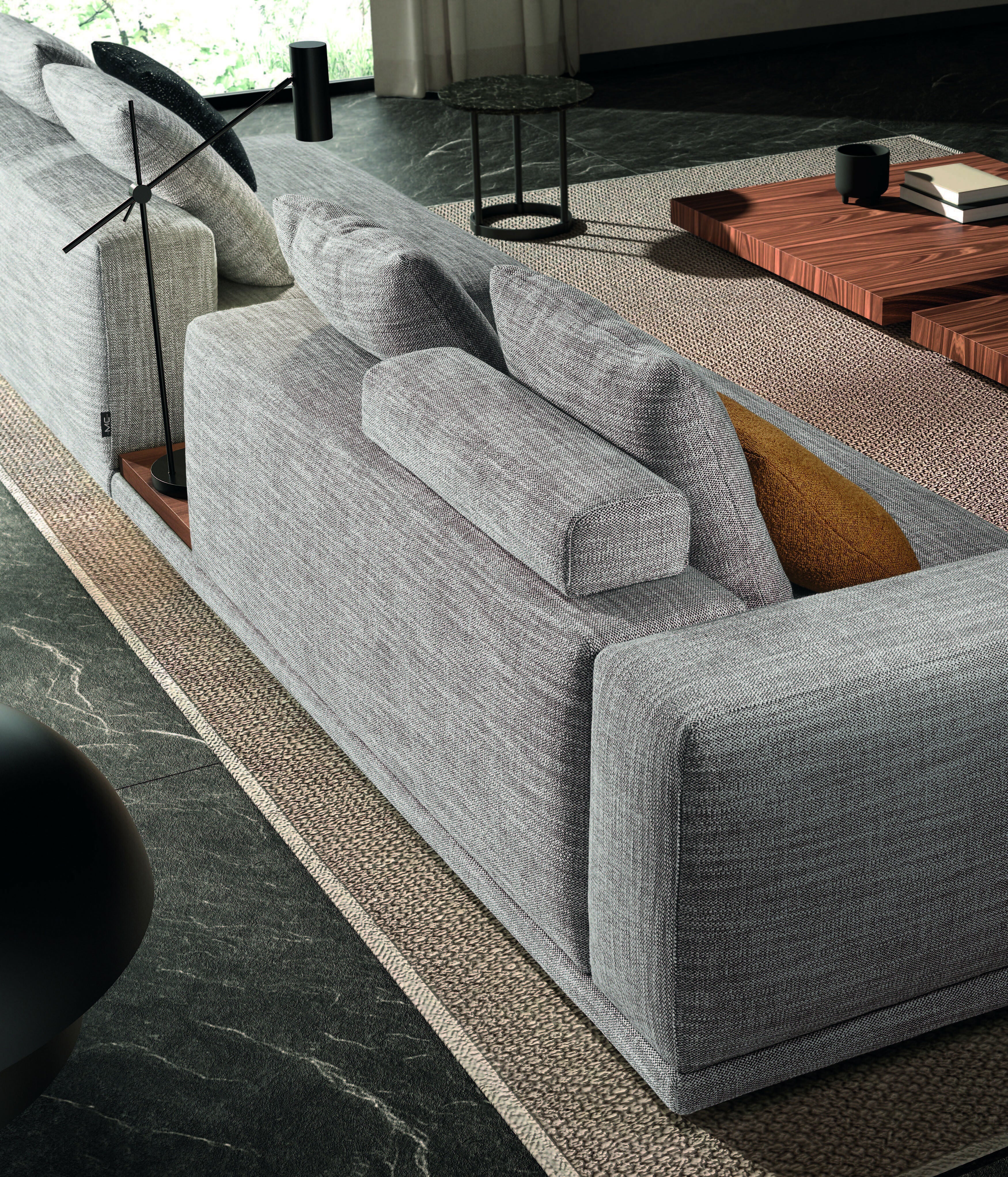 Hamilton composición de sofá moderna