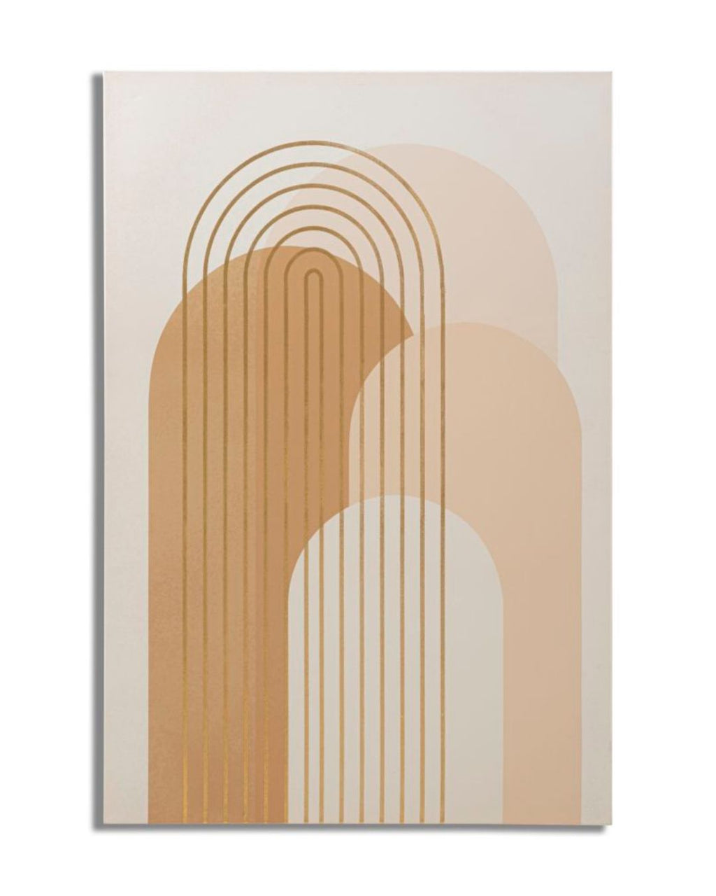 Lienzo abstracto multicolor, 80x3x120 cm