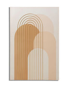 Lienzo abstracto multicolor, 80x3x120 cm