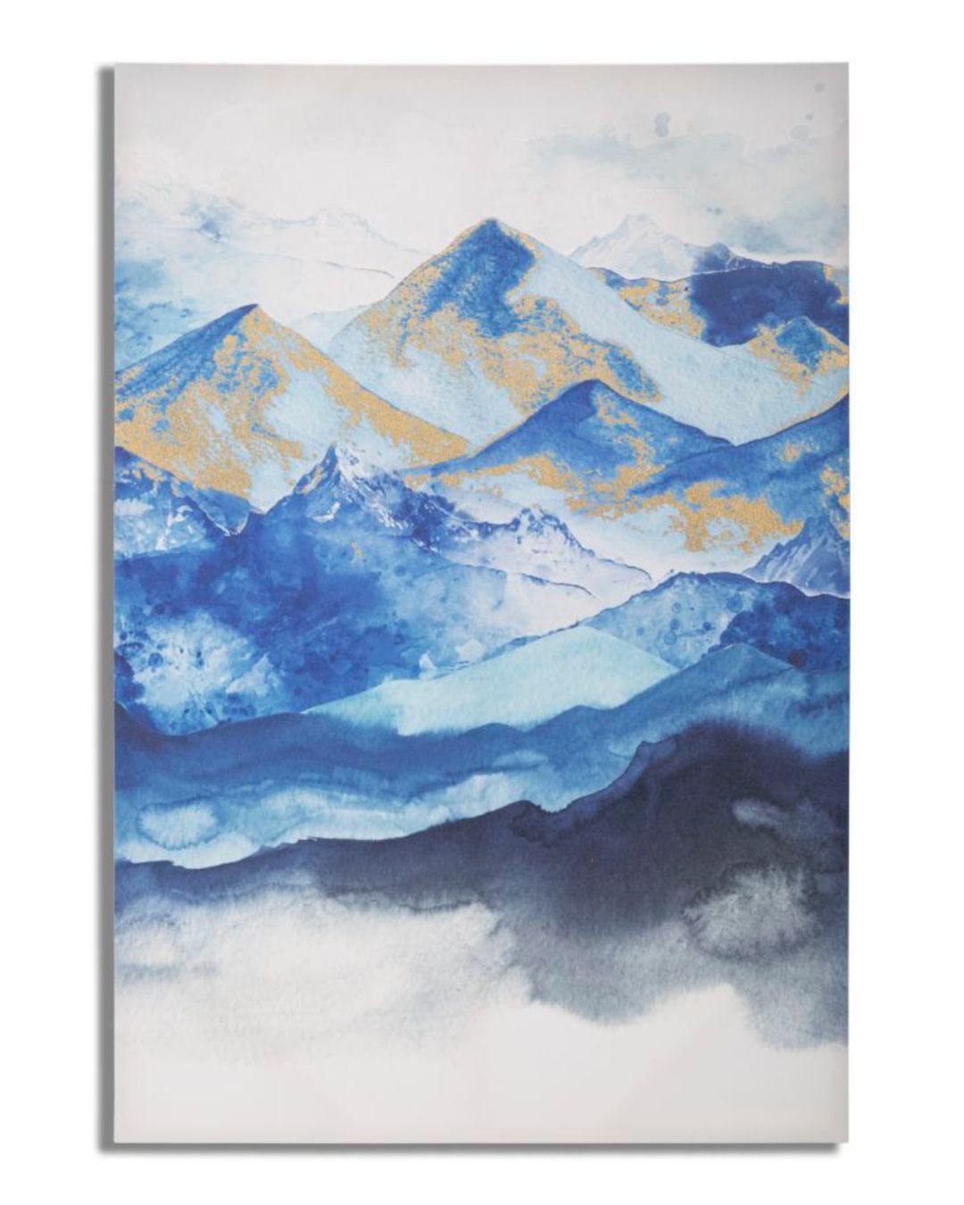 Lienzo impreso con paisaje multicolor, 80x3x120 cm