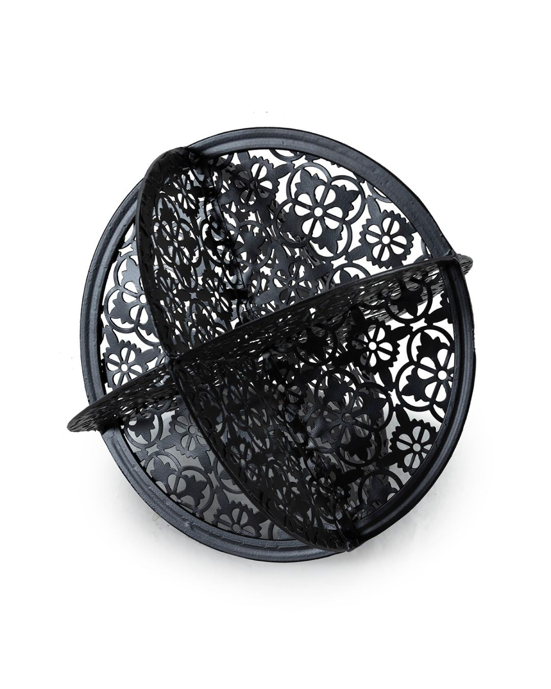 FIGURA 19x19x19 METAL NEGRO