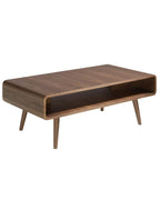 Mesa centro rectangular nogal