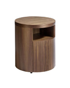 Mesita de noche nogal