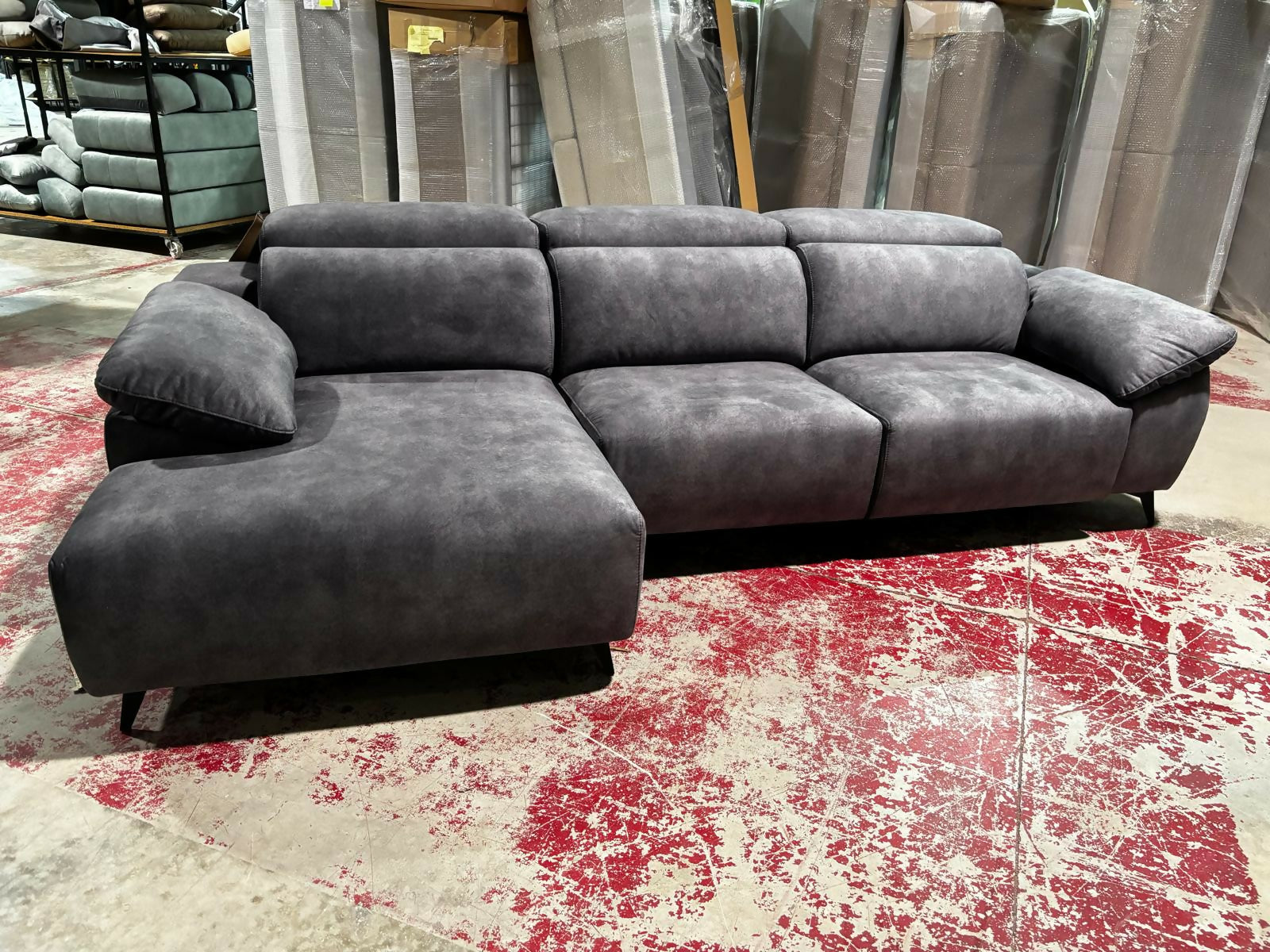 Sofá 3pl con chaislong