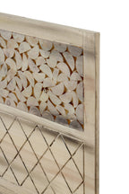 CABEZAL MADERA DE ALAMO COLOR NATURAL, 165X60 CM