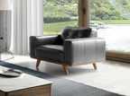 Sillón Chester piel negro
