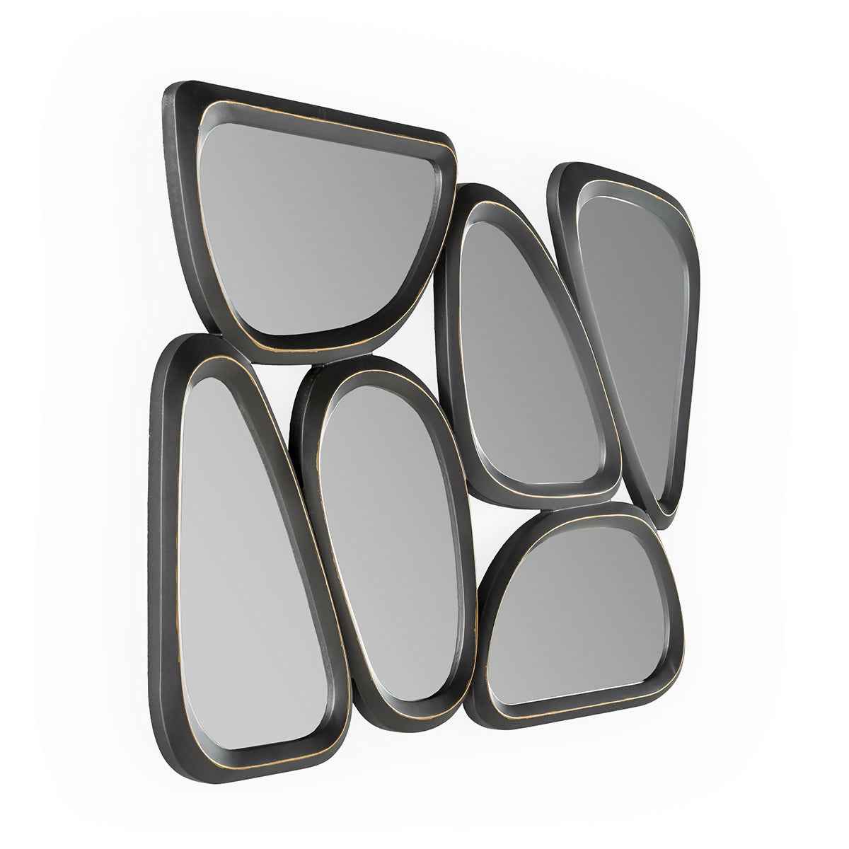 Espejo 89x2x61 Metal/espejo -- Gris