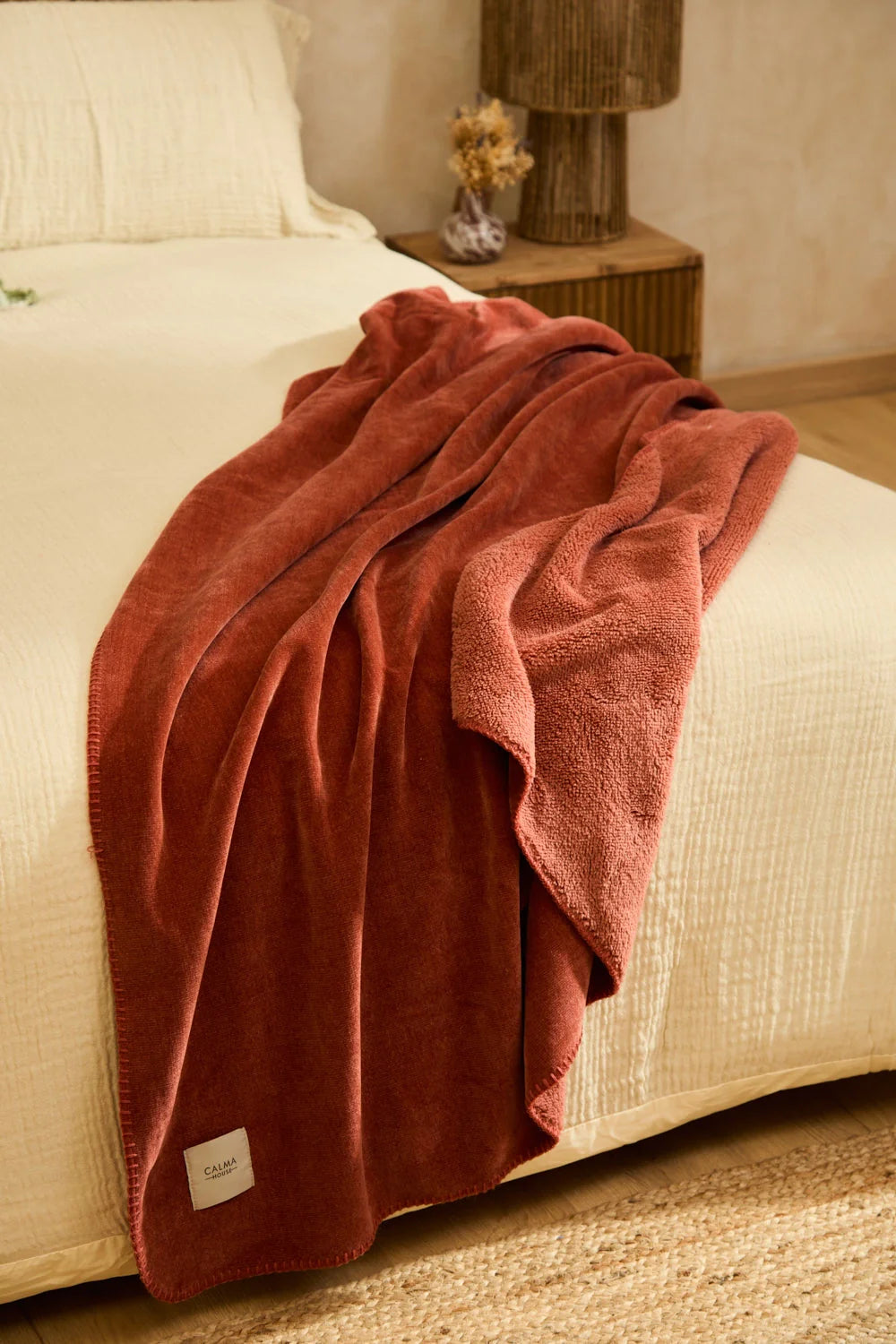 Plaid de poliéster Adel