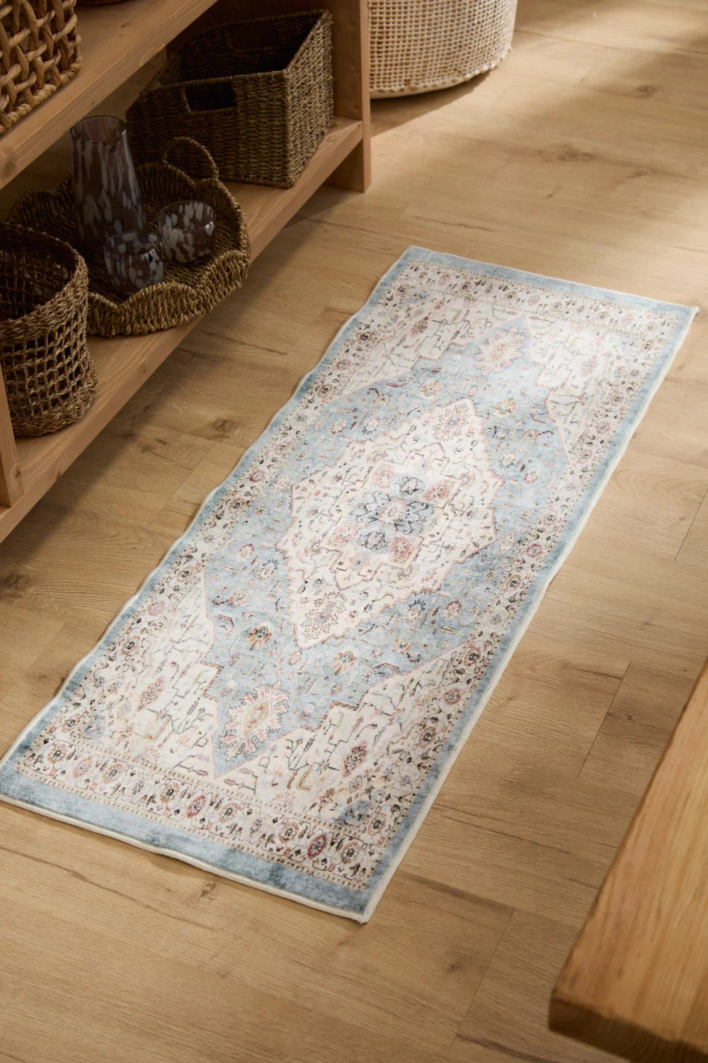 Alfombra de poliéster multicolor Afrodita