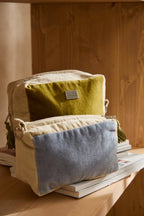 Neceser de ext. algodón. int. poliéster Osaka