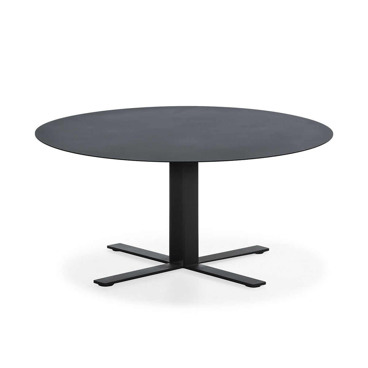 Mesa de Centro 80x80x38 Metal Negro