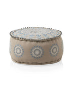 PUFF ALGODON/POLIESTER 55 DIAM X 34 CM