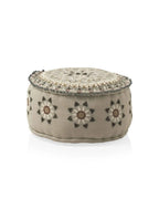 PUFF ALGODON/POLIESTER 55 DIAM X 34 CM