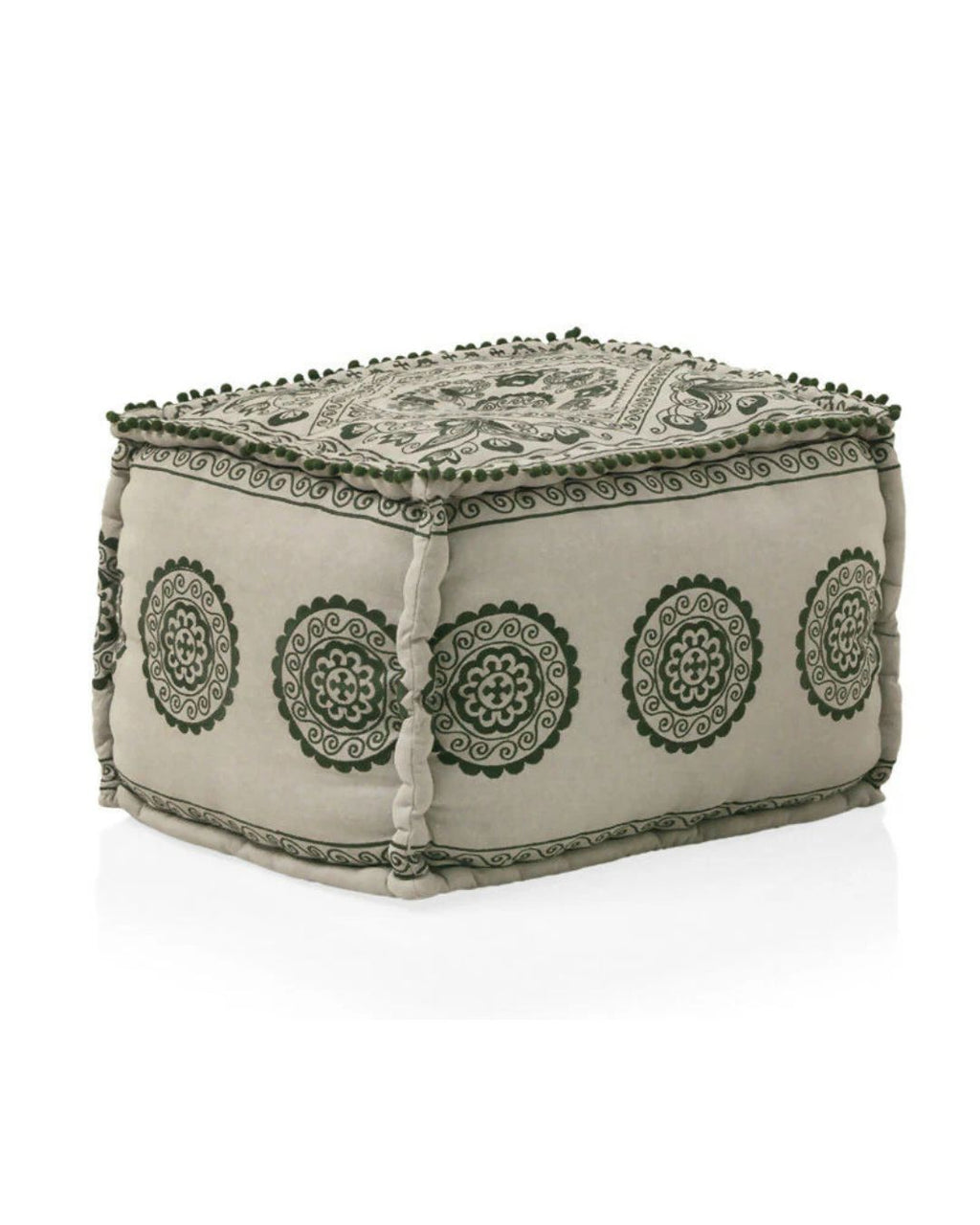 PUFF ALGODON/POLIESTER 55X45X40 CM