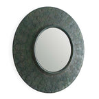 Espejo 86x5x86 Metal Oro/Verde