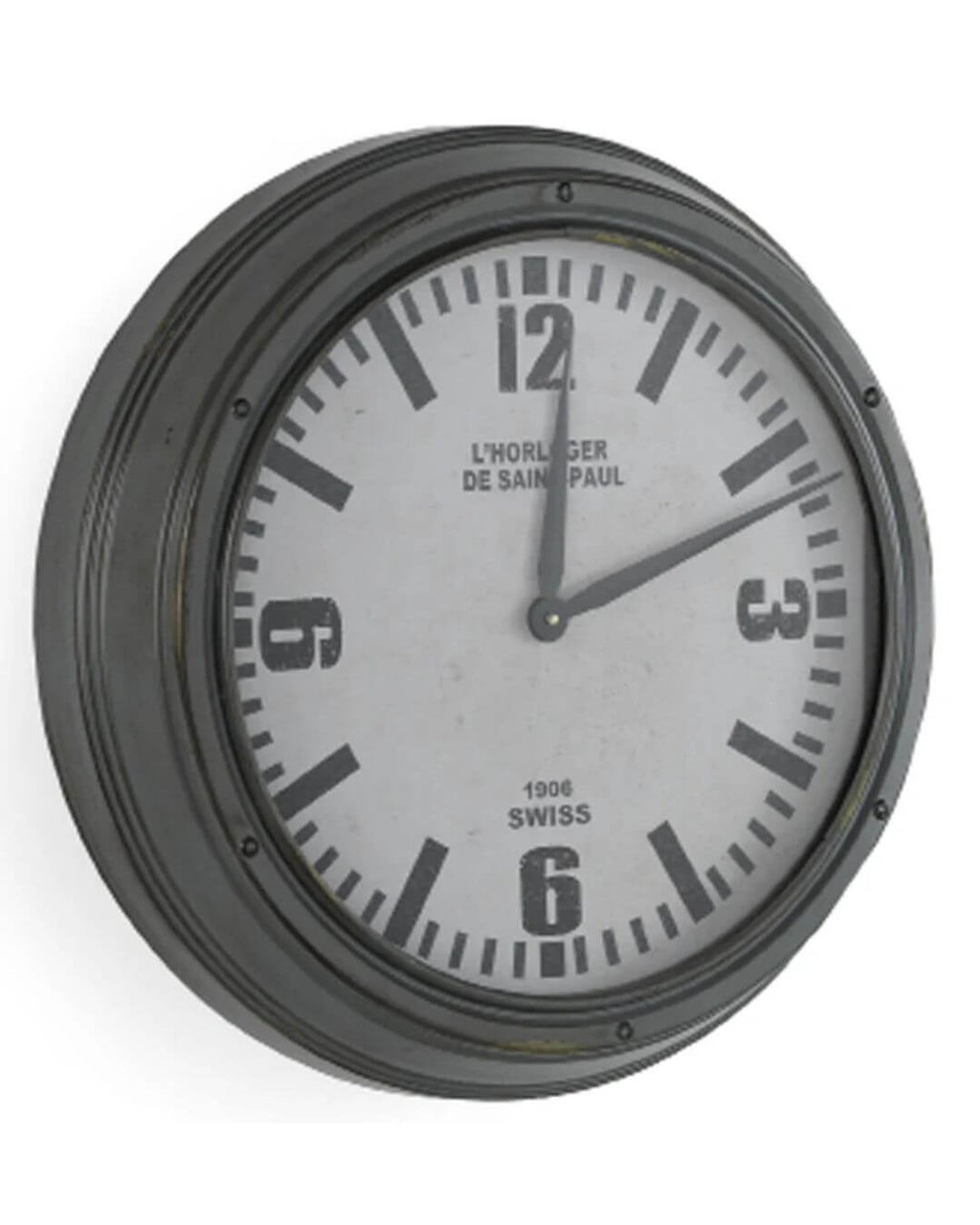 RELOJ DE PARED METALICO