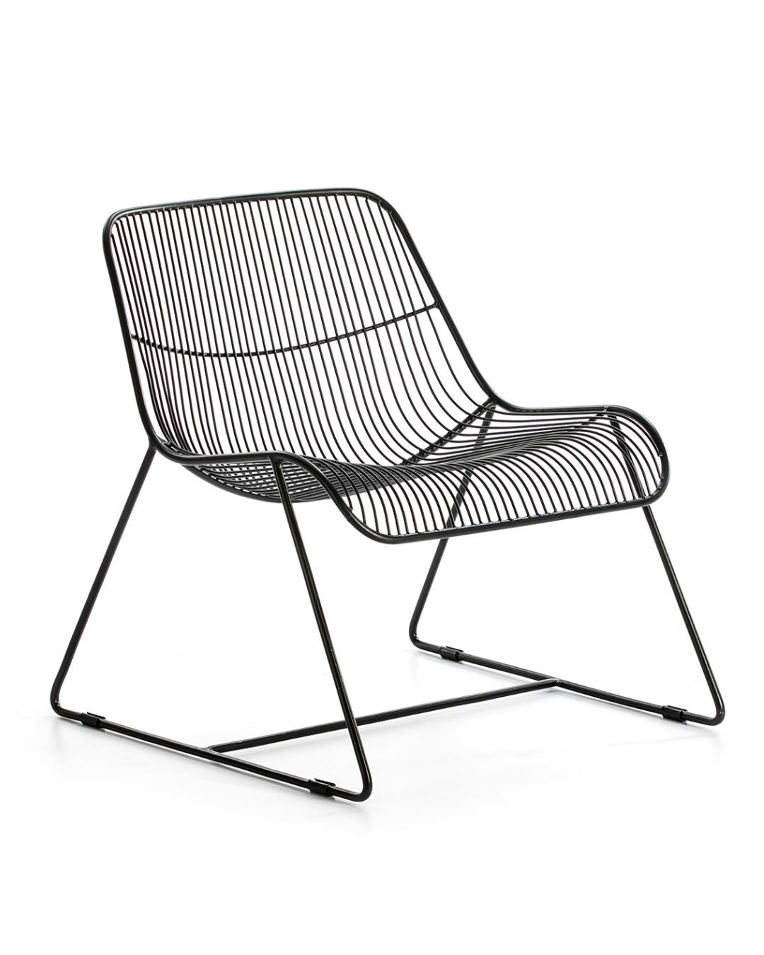 SILLA 62x67x69 METAL NEGRO