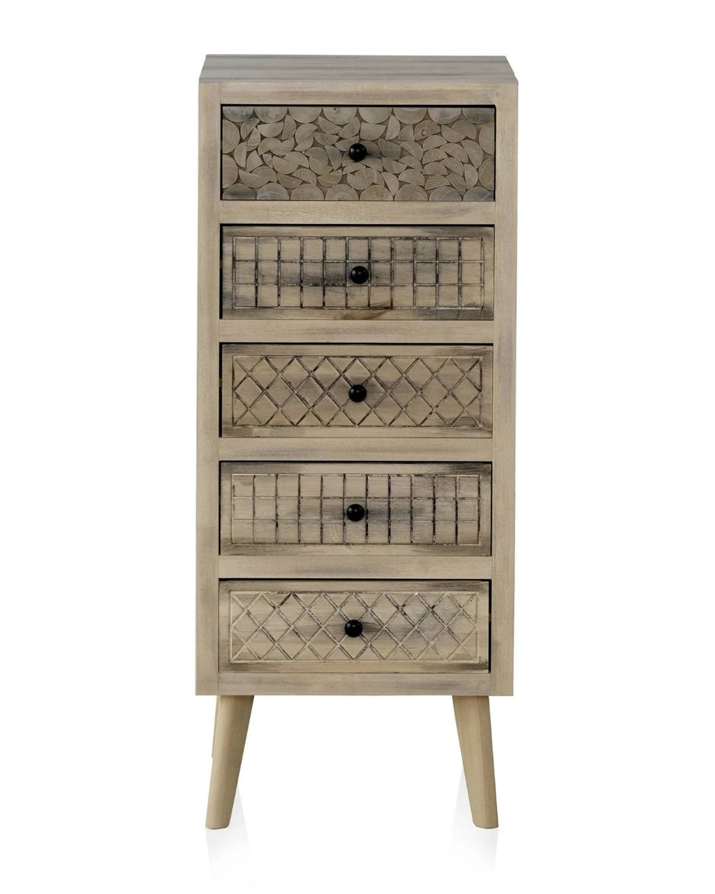 SINFONIER 5 CJS MADERA DE ALAMO COLOR NATURAL, PATAS PINO MACIZO