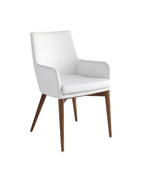 Silla polipiel blanco