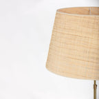 PANTALLA CONICA 45x35x26 FINE CREMA