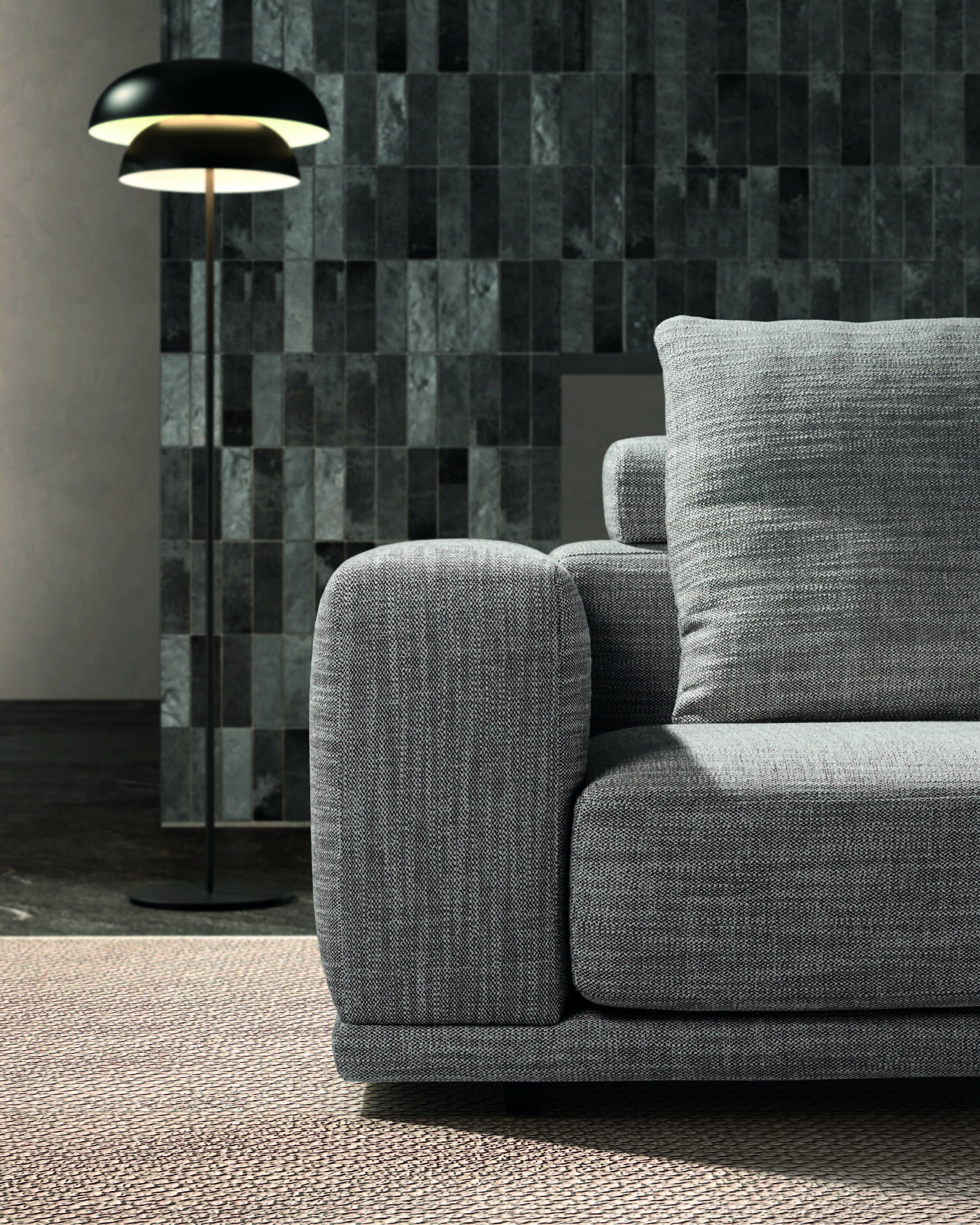 Hamilton composición de sofá moderna