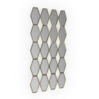 Espejo 73x2x133 Metal/espejo -- Dorado