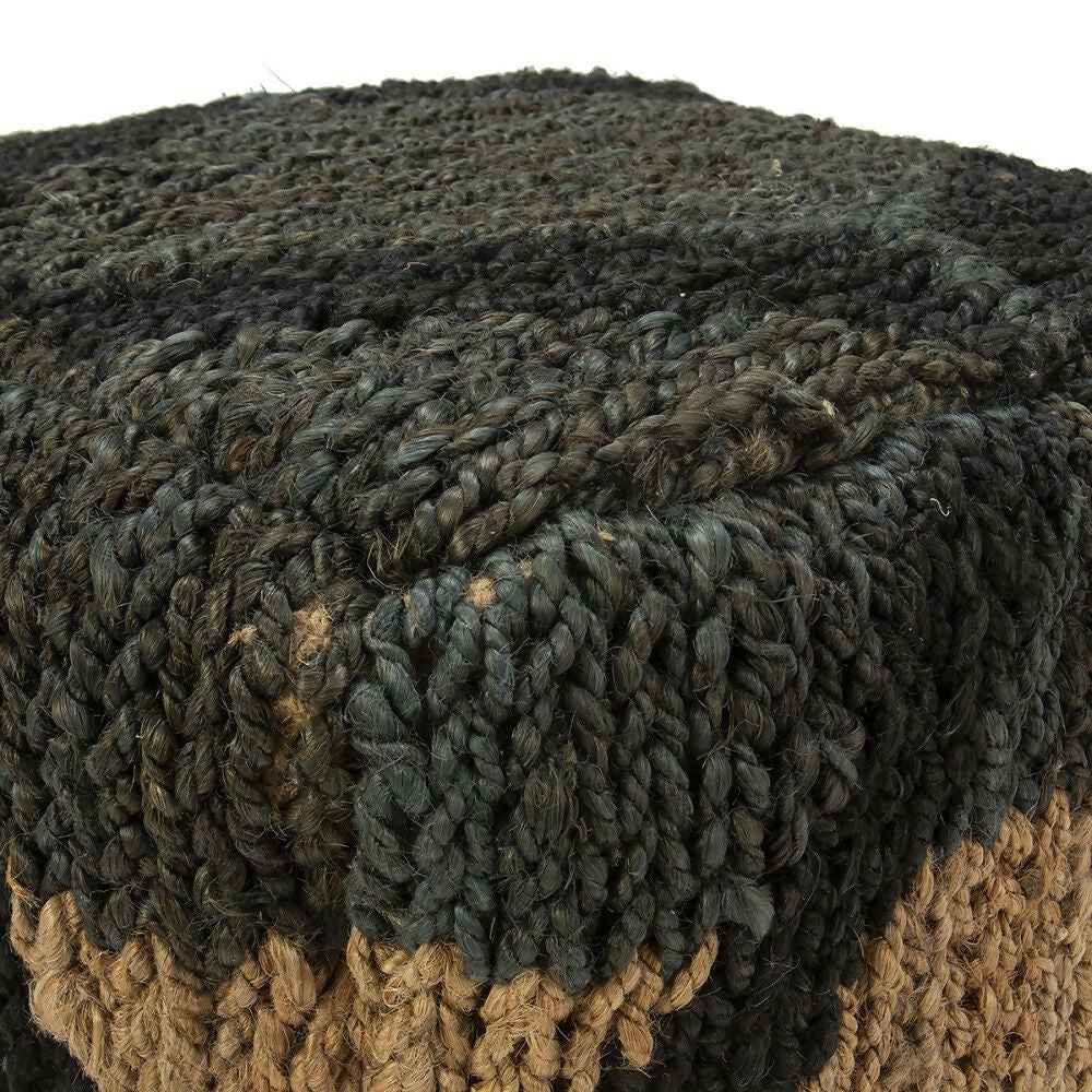 Puff 50x50x50 Shumak Natural/Negro