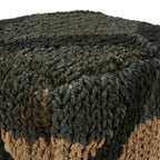 Puff 50x50x50 Shumak Natural/Negro