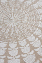 PUFF ALGODON/POLIESTER 55 DIAM X 34 CM