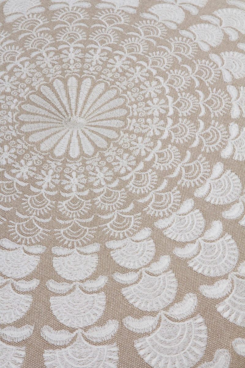 PUFF ALGODON/POLIESTER 55 DIAM X 34 CM