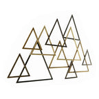 Escultura 111x3x64 Metal -- Dorado/Negro/Cobre