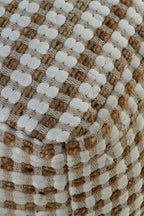 PUF ALGODON-JUTE NATURAL 45X45X35 CM
